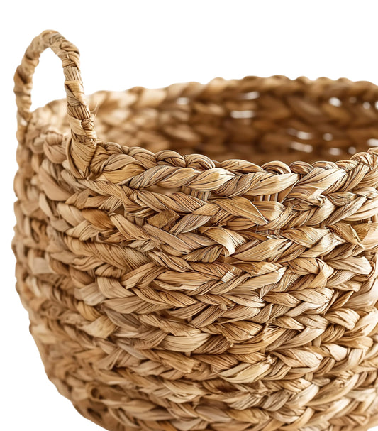 Cute Bamboo Fabric Basket