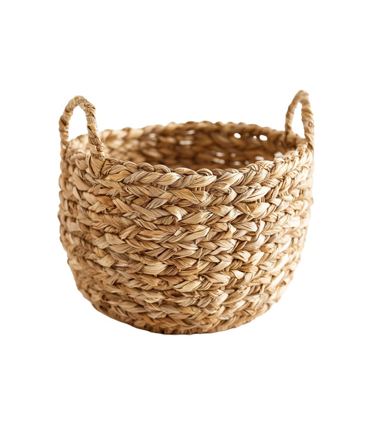 Cute Bamboo Fabric Basket