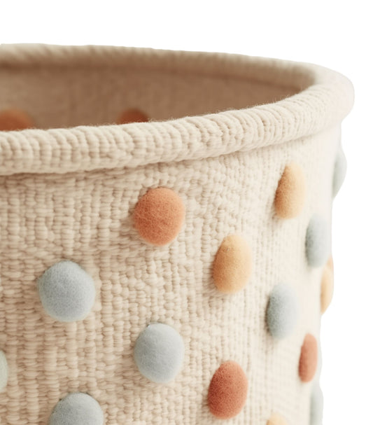 Crochet Fabric Basket